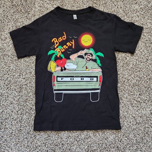 2022 Bad Bunny Album Promo T-Shirt Size Sm Un Verano Sin Ti Latin Trap Reggaeton - Picture 1 of 5